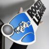 rocket league logo 3D decorativo Detalle de impresión UV de alta definición en logo de Rocket League